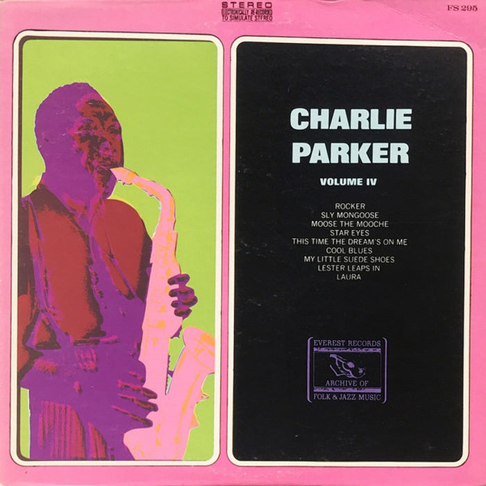 Charlie Parker – Charlie Parker Volume IV (LP, Vinyl Record Album)