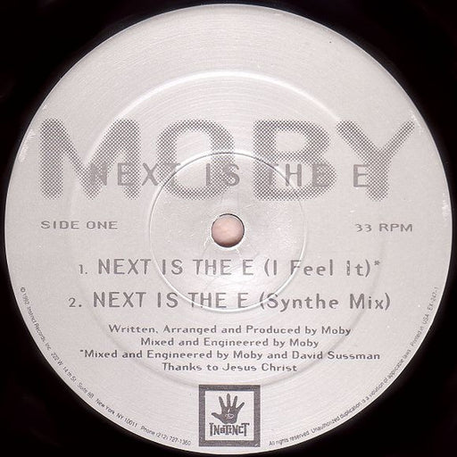 Moby – Next Is The E (LP, Vinyl Record Album)