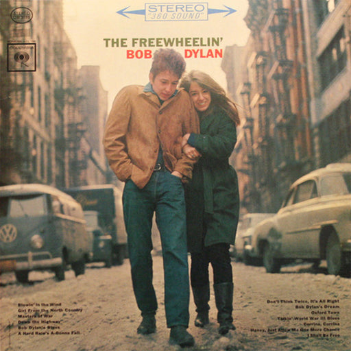 Bob Dylan – The Freewheelin' Bob Dylan LP vinyl record, image 1 of 3