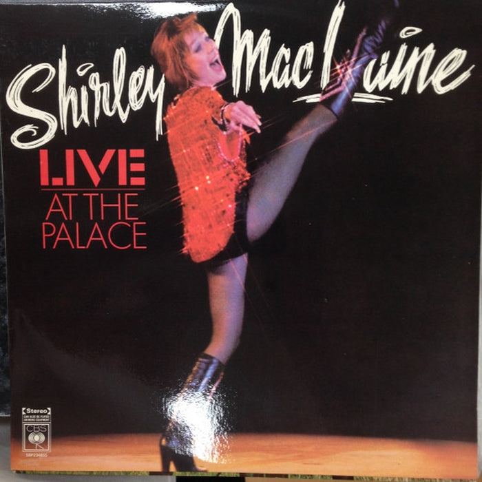 Shirley MacLaine – Live At The Palace (LP, Vinyl Record Album)