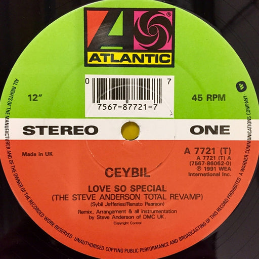 Ceybil Jefferies – Love So Special (LP, Vinyl Record Album)