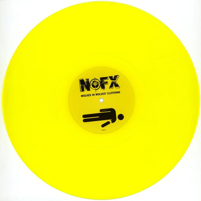 NOFX – Wolves In Wolves' Clothing (Yellow Vinyl, 20th Anniversary Edition) LP vinyl record, image 5 of 5