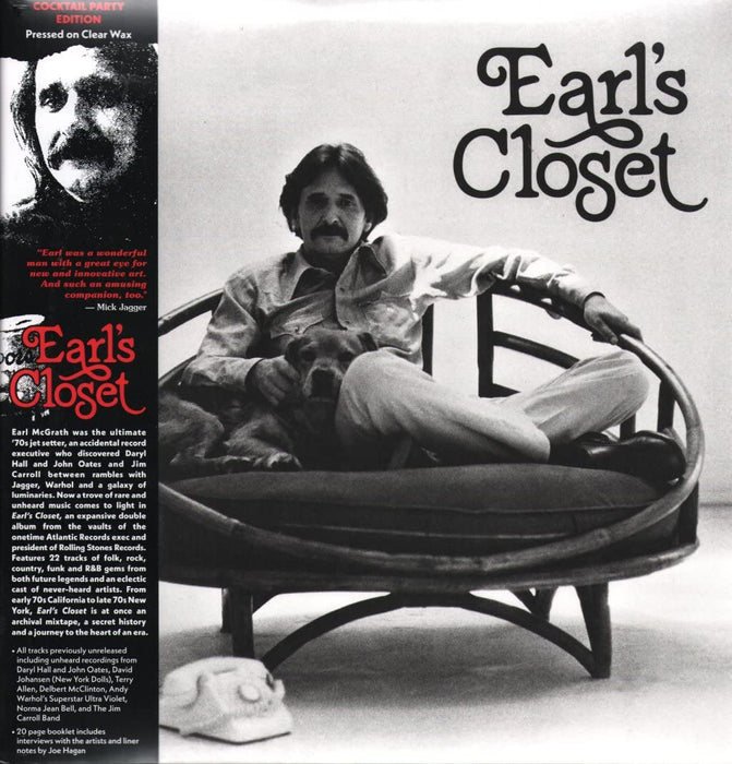 Various – Earl's Closet (The Lost Archive of Earl McGrath, 1970 to 1980) (2xLP, Light in the Attic) LP vinyl record, image 1 of 2