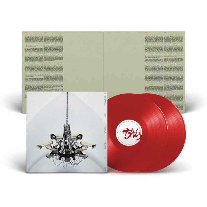 Interpol – This Mirror Weighs a Ton (2xLP, Transparent Red Vinyl) LP vinyl record, image 2 of 2