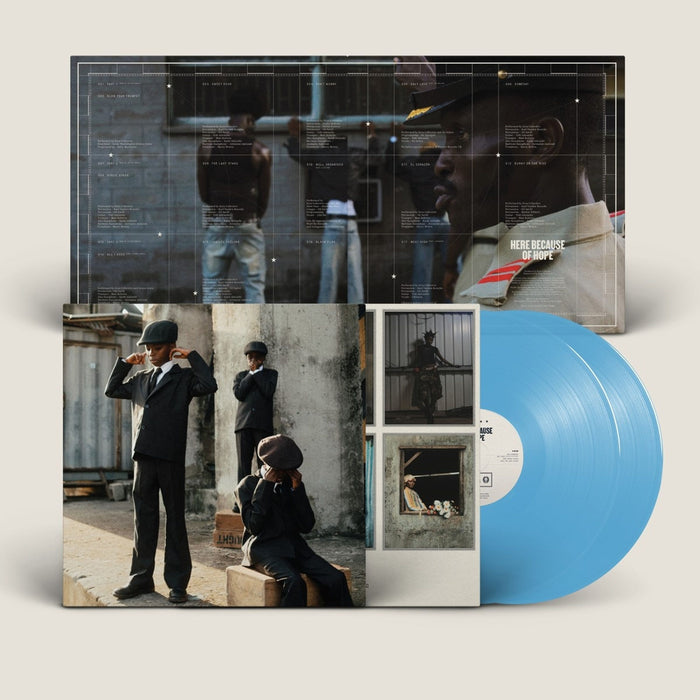 Ezra Collective – Here Because of Hope (2xLP, Blue Vinyl) LP vinyl record, image 2 of 2