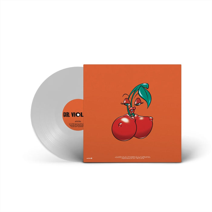 King Princess – Girl Violence (Clear Vinyl) LP vinyl record, image 2 of 3