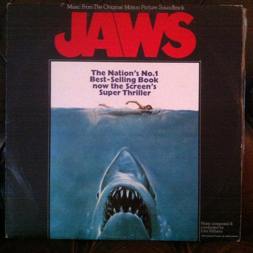 John Williams – Jaws (Music From The Original Motion Picture Soundtrack) (LP, Vinyl Record Album)