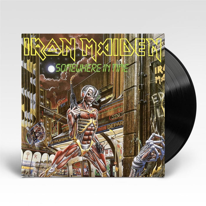 Iron Maiden – Somewhere in Time LP vinyl record, image 2 of 3