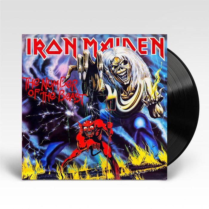 Iron Maiden – The Number Of The Beast LP vinyl record, image 3 of 3