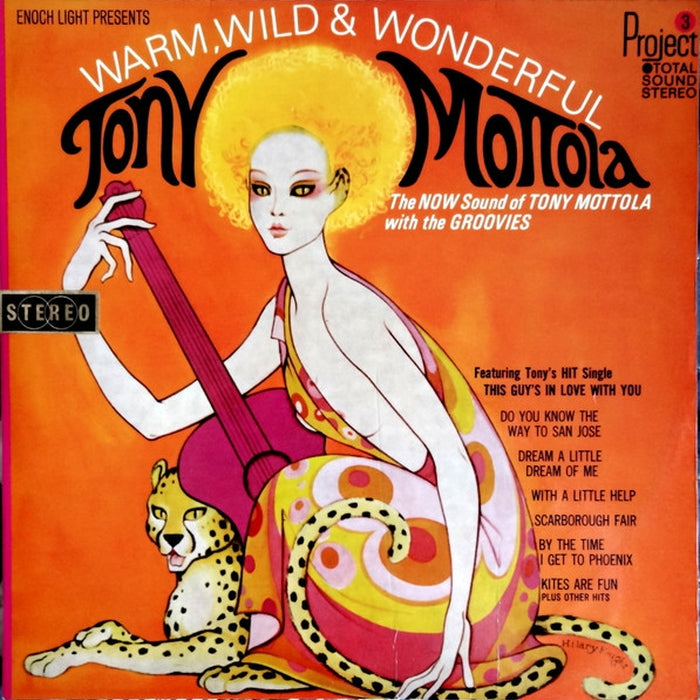 Tony Mottola – Warm, Wild And Wonderful (LP, Vinyl Record Album)