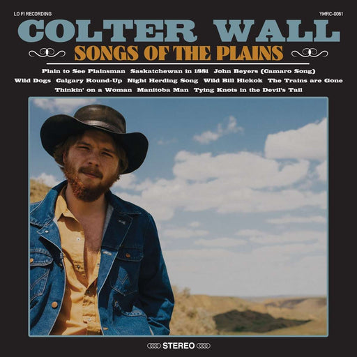 Colter Wall – Songs Of The Plains (Red Vinyl) LP vinyl record, image 1 of 3