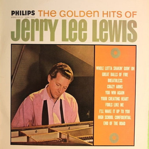 Jerry Lee Lewis – The Golden Hits Of Jerry Lee Lewis (LP, Vinyl Record Album)