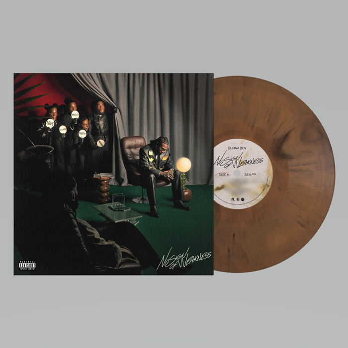 Burna Boy – No Sign Of Weakness (Brown vinyl) LP vinyl record, image 2 of 2