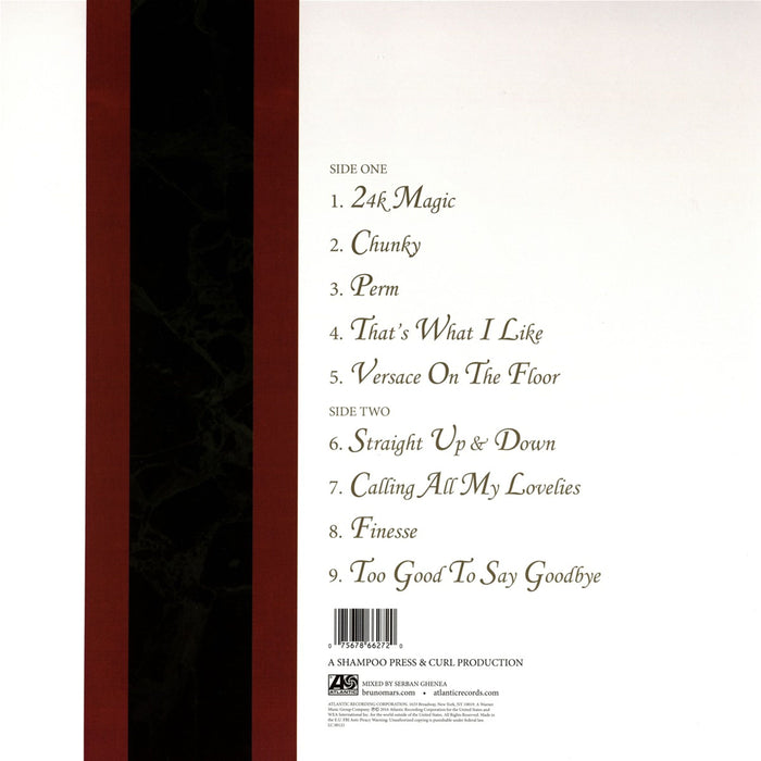Bruno Mars – XXIVK Magic LP vinyl record, image 2 of 2