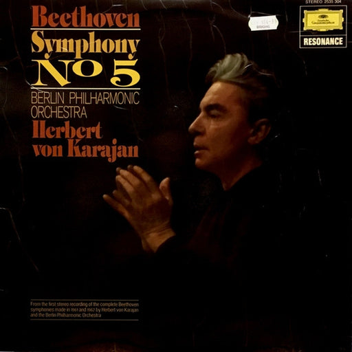 Ludwig van Beethoven, Berliner Philharmoniker, Herbert von Karajan – Symphony No. 5 (LP, Vinyl Record Album)