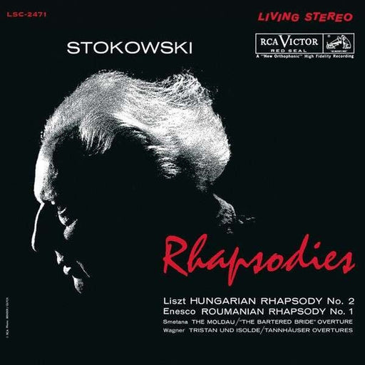 Franz Liszt, George Enescu, Bedřich Smetana, RCA Victor Symphony Orchestra, Leopold Stokowski – Rhapsodies (LP, Vinyl Record Album)