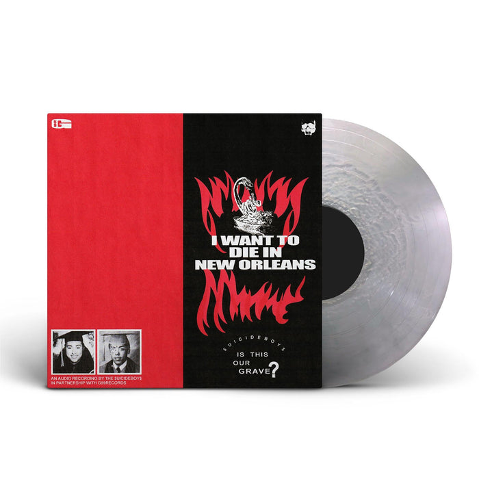 $uicideboy$ – I Want to Die in New Orleans (Silver Vinyl) LP vinyl record, image 3 of 3