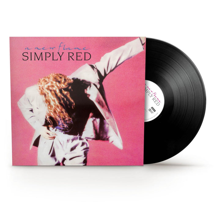 Simply Red – A New Flame LP vinyl record, image 2 of 3