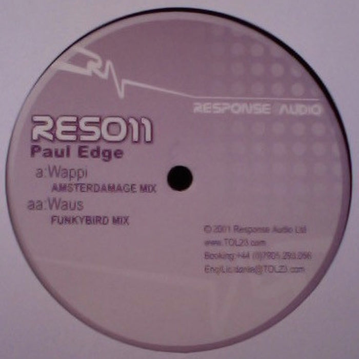 Paul Edge – Amsterdamaged EP (LP, Vinyl Record Album)