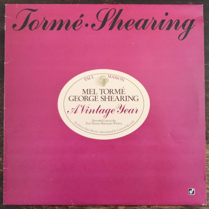 Mel Tormé, George Shearing – A Vintage Year (LP, Vinyl Record Album)
