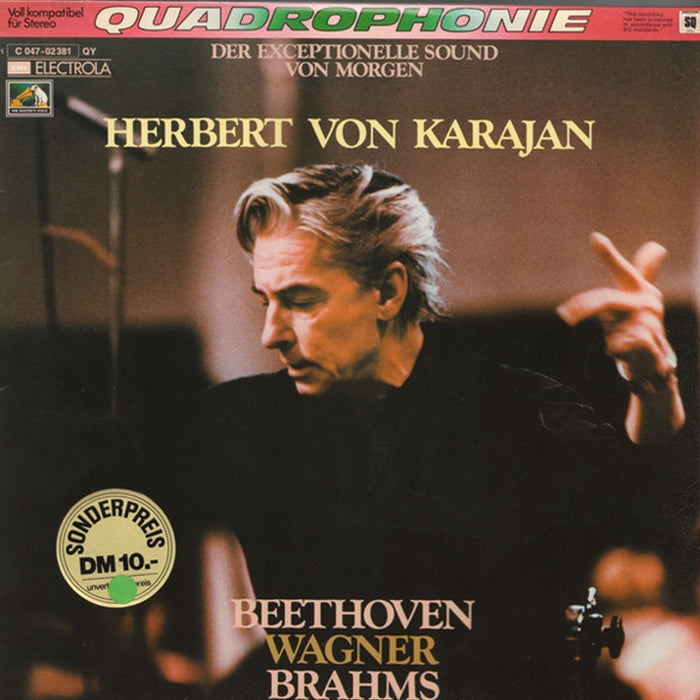 Herbert von Karajan – Dirigiert Beethoven, Wagner Und Brahms (LP, Vinyl Record Album)