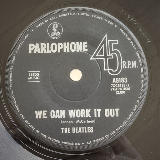 The Beatles – We Can Work It Out / Day Tripper (LP, Vinyl Record Album)
