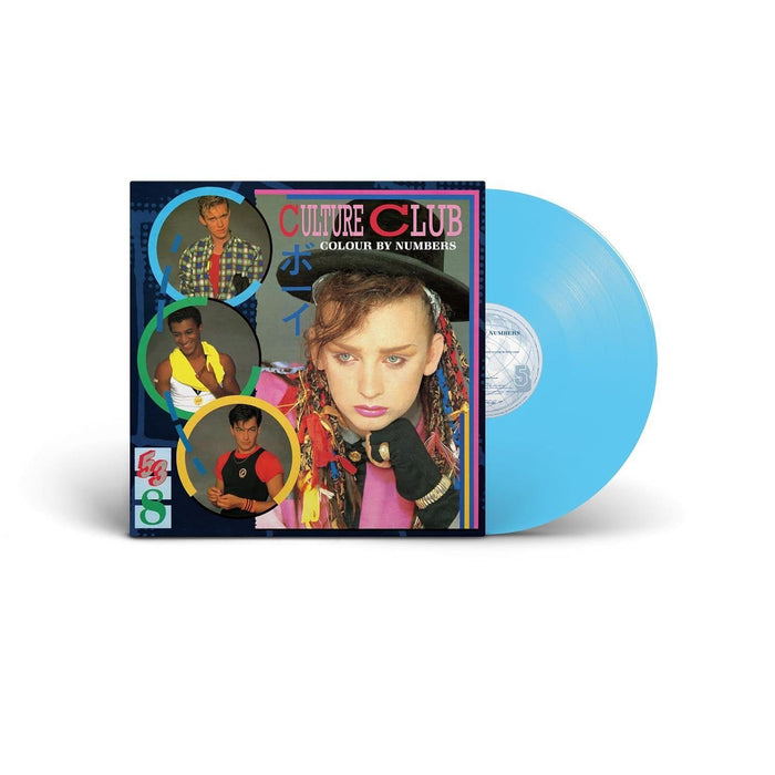 Culture Club – Colour By Numbers (Blue Vinyl) LP vinyl record, image 3 of 3