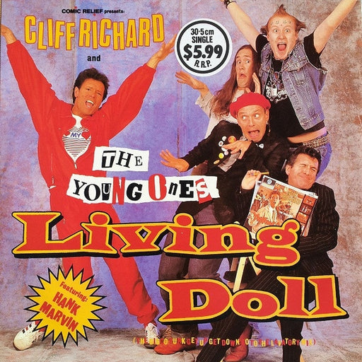Cliff Richard, The Young Ones, Hank Marvin – Living Doll (LP, Vinyl Record Album)