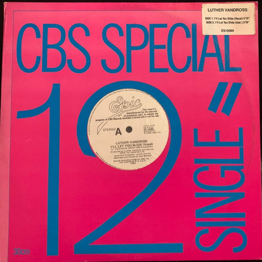 Luther Vandross – I'll Let You Slide (LP, Vinyl Record Album)