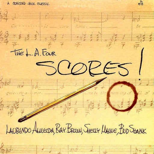 LA4 – The L.A. Four Scores! (LP, Vinyl Record Album)