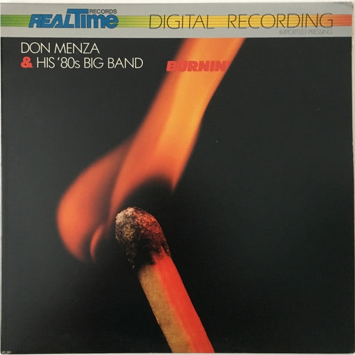 Don Menza & His '80s Big Band – Burnin' (LP, Vinyl Record Album)