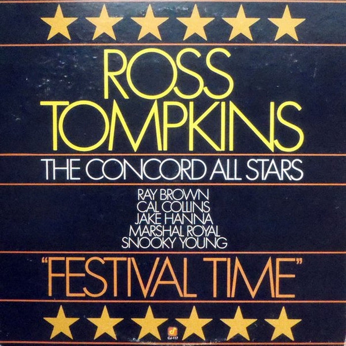 Ross Tompkins, The Concord All Stars – Festival Time (LP, Vinyl Record Album)