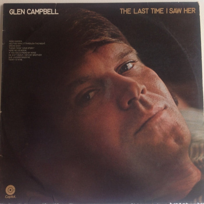 Glen Campbell – The Last Time I Saw Her (LP, Vinyl Record Album)