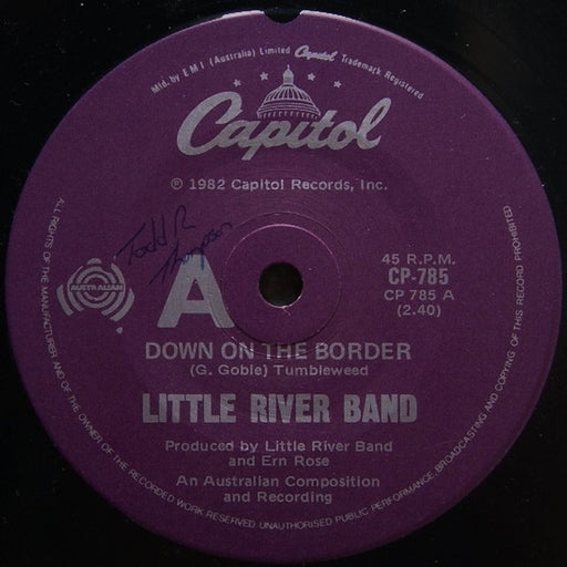 Little River Band – Down On The Border (LP, Vinyl Record Album)