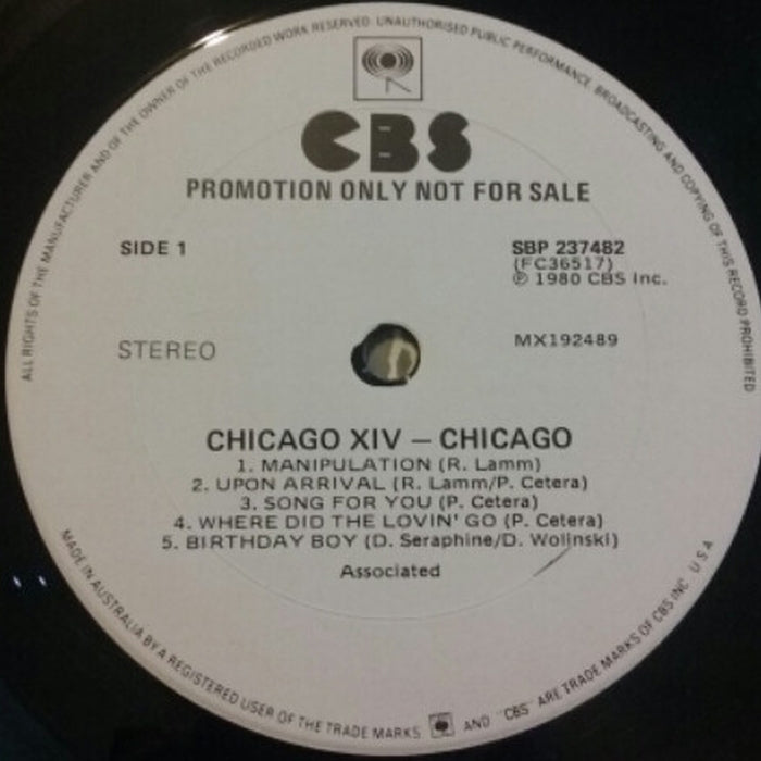 Chicago – Chicago XIV (LP, Vinyl Record Album)