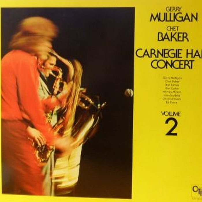 Gerry Mulligan, Chet Baker – Carnegie Hall Concert - Volume 2 (LP, Vinyl Record Album)