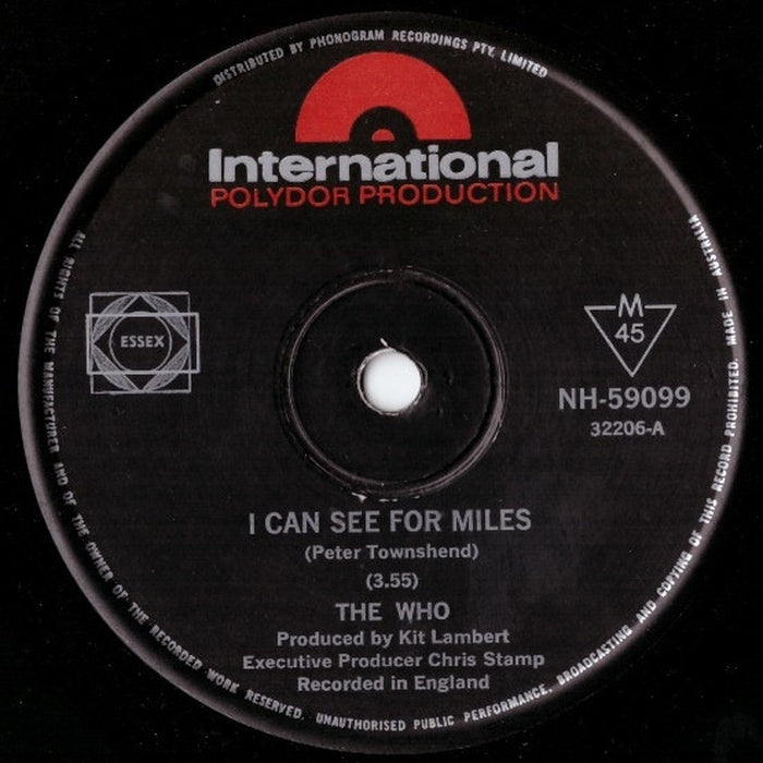 The Who – I Can See For Miles (LP, Vinyl Record Album)