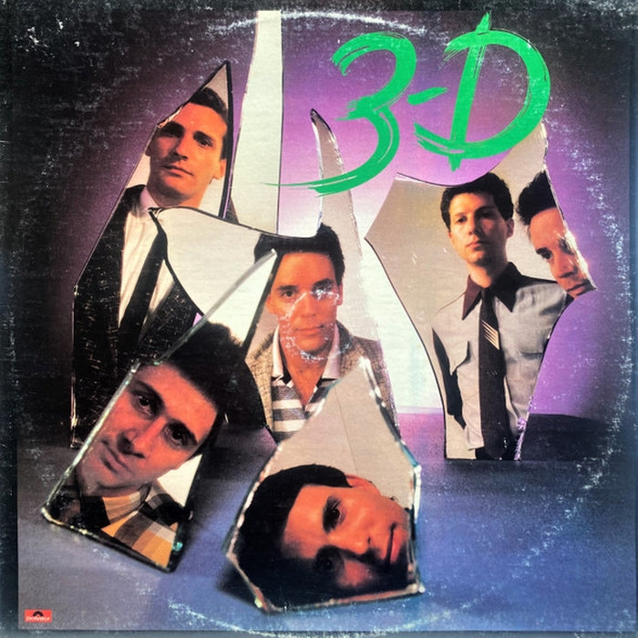 3-D – 3-D (LP, Vinyl Record Album)