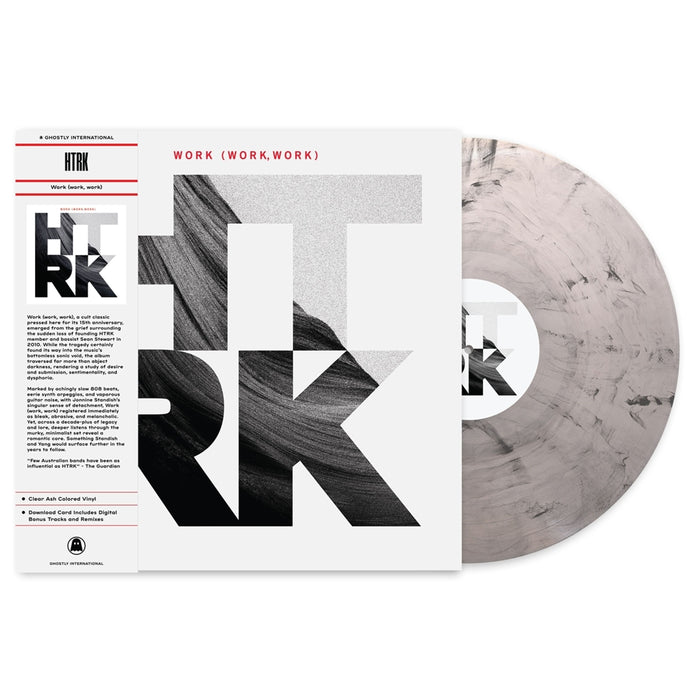 Htrk – Work (Work, Work) (15th Anniversary Edition, Clear Ash Vinyl) LP vinyl record, image 2 of 2