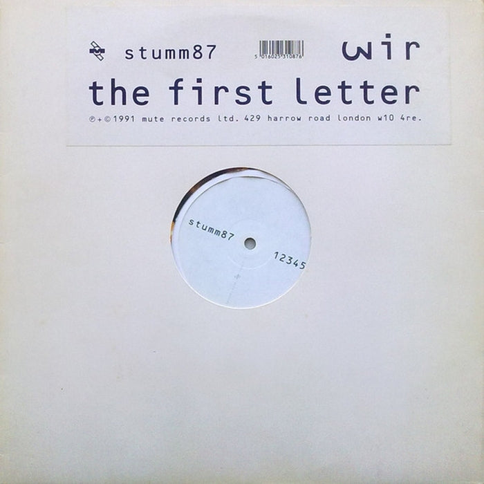 Wir – The First Letter (LP, Vinyl Record Album)