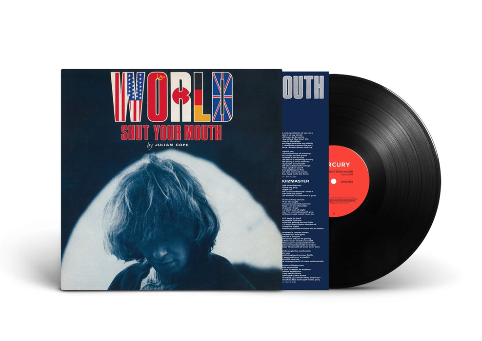 Julian Cope – World Shut Your Mouth LP vinyl record, image 2 of 2
