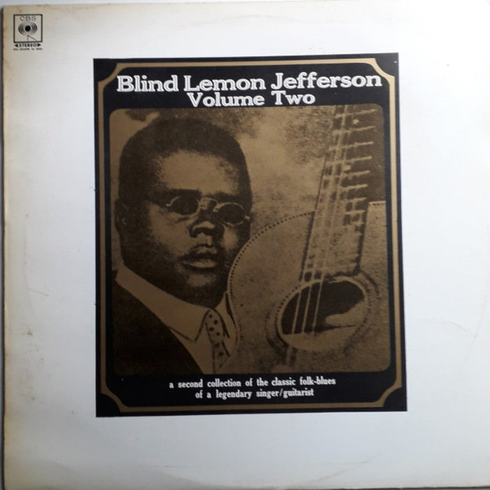 Blind Lemon Jefferson – Volume Two (LP, Vinyl Record Album)