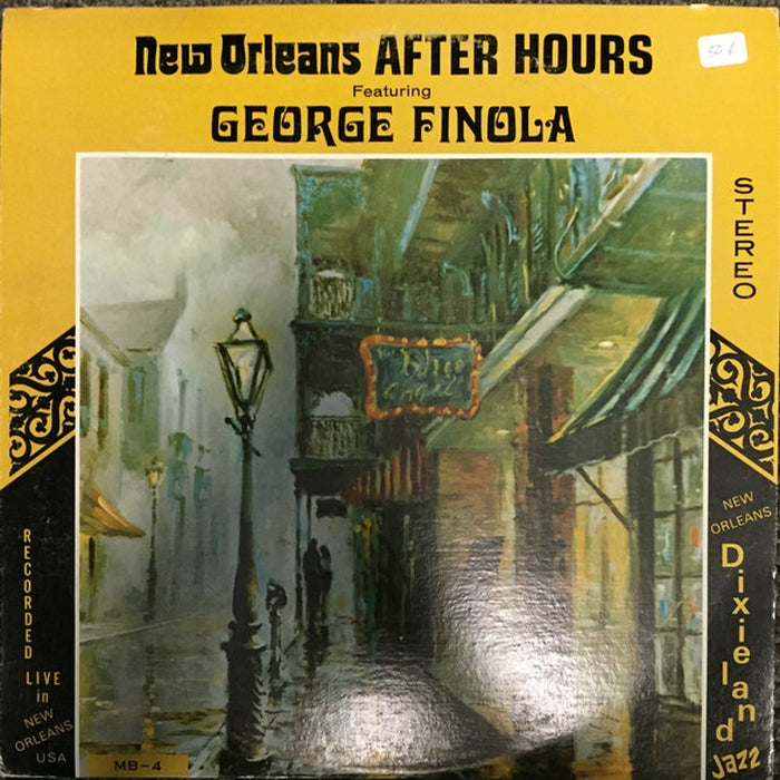 New Orleans After Hours – George Finola (LP, Vinyl Record Album)