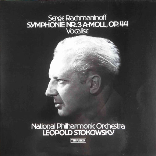 Sergei Vasilyevich Rachmaninoff, National Philharmonic Orchestra, Leopold Stokowski – Symphonie Nr.3 A-Moll, Op.44 / Vocalise (LP, Vinyl Record Album)