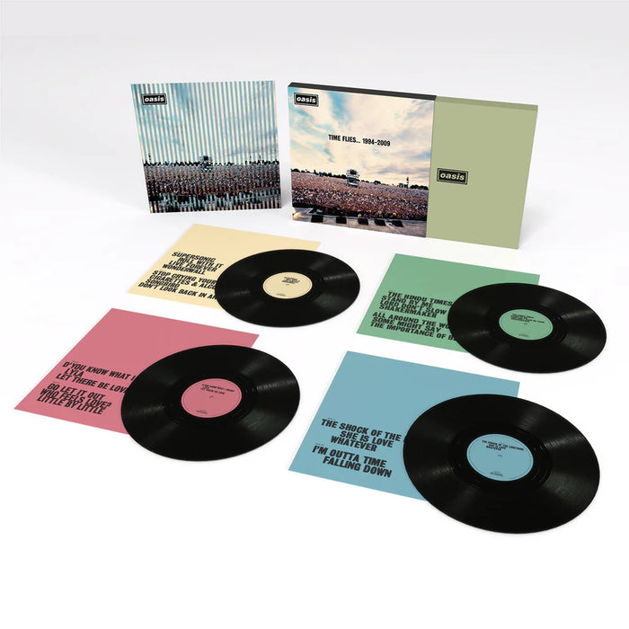Oasis – Time Flies... 1994-2009 (4xLP, 15th Anniversary, Remastered) - Image 2