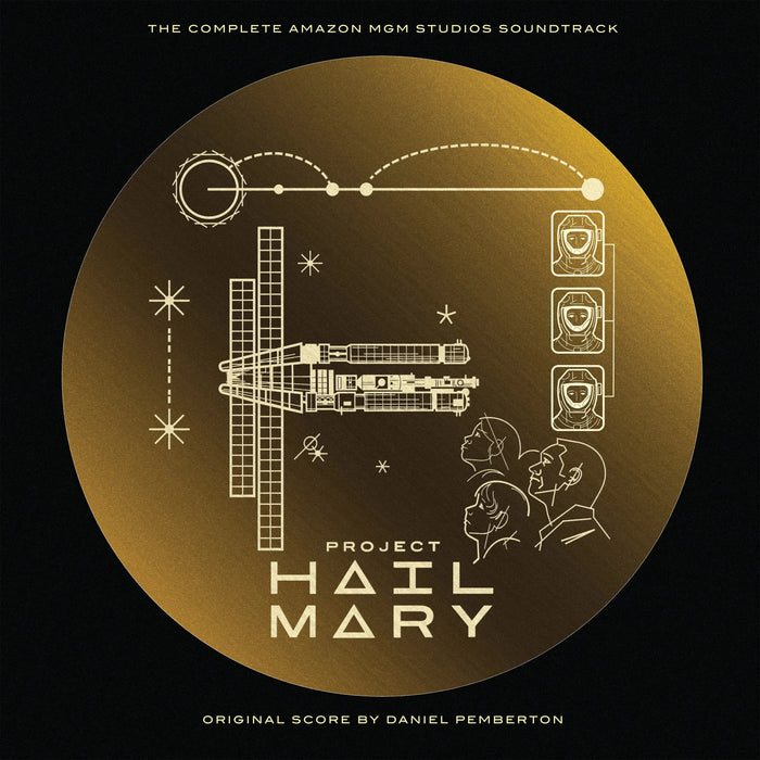 Daniel Pemberton – Project Hail Mary (4xLP, Box Set, Gold Vinyl) LP vinyl record, image 1 of 4