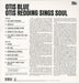 Otis Redding – Otis Blue / Otis Redding Sings Soul (Blue vinyl) LP vinyl record, image 2 of 2