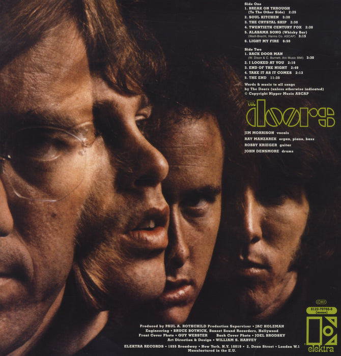 The Doors – The Doors (Mono) LP vinyl record, image 2 of 2