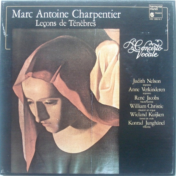 Marc Antoine Charpentier, Concerto Vocale – Leçons De Ténèbres (LP, Vinyl Record Album)