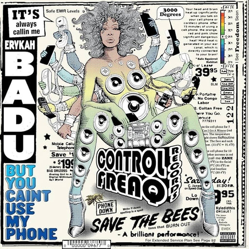 Erykah Badu – But You Caint Use My Phone LP vinyl record, image 1 of 2